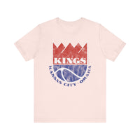 KC/OMAHA KINGS (Distressed Design) Short Sleeve Tee