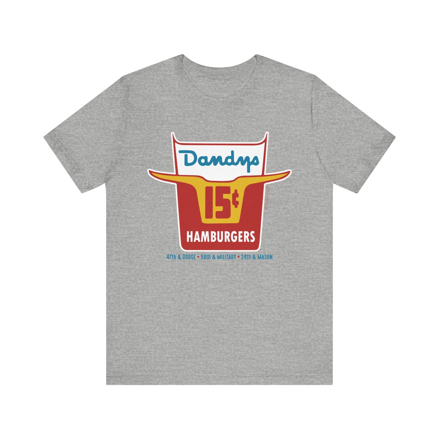 DANDY'S HAMBURGERS Short Sleeve Tee