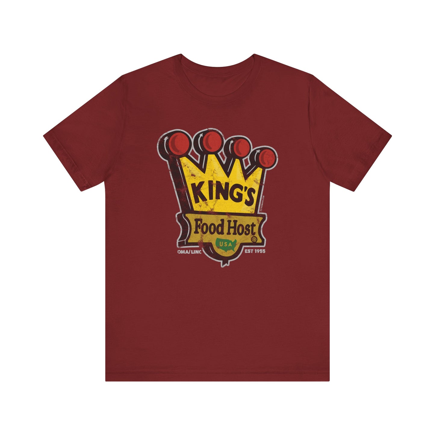 KING'S FOOD HOST Short Sleeve Tee