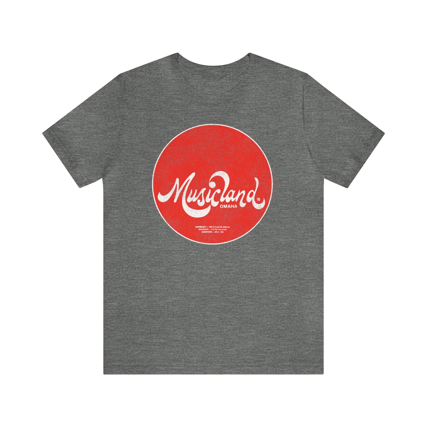 MUSICLAND (70's) Short Sleeve Tee
