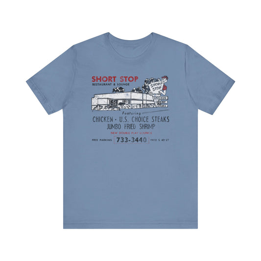 SHORT STOP RESTAURANT & LOUNGE Short Sleeve Tee