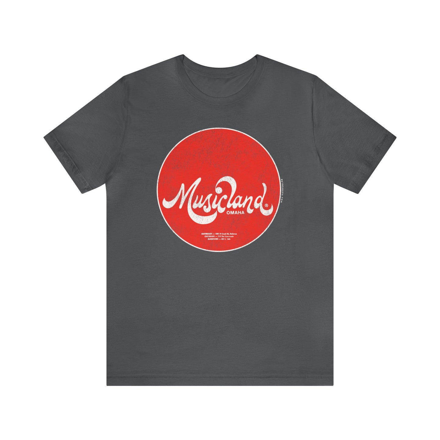 MUSICLAND (70's) Short Sleeve Tee