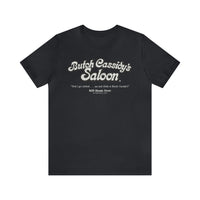 BUTCH CASSIDY'S SALOON - Short Sleeve Tee