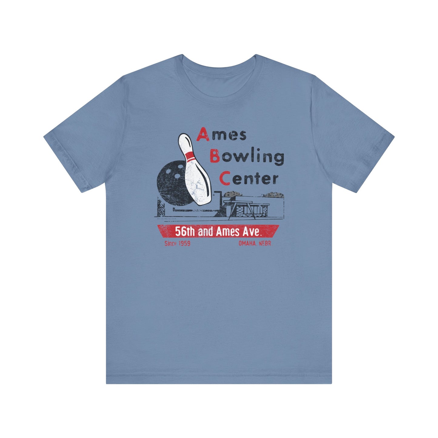 AMES BOWLING CENTER Short Sleeve Tee