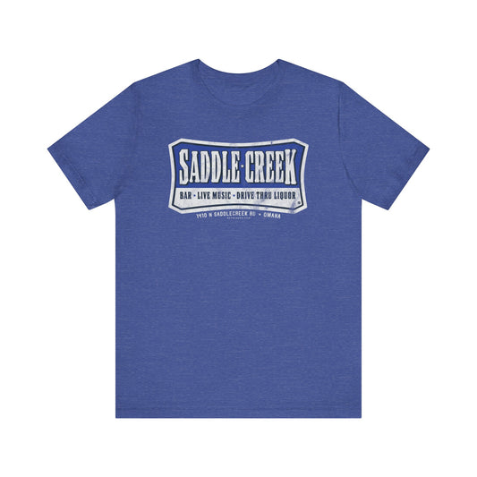 SADDLE CREEK BAR / DRIVE THRU LIQUOR Short Sleeve Tee