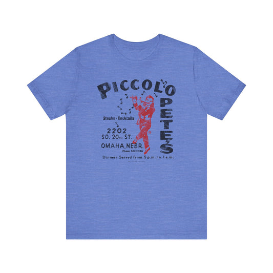 PICCOLO PETE'S Short Sleeve Tee