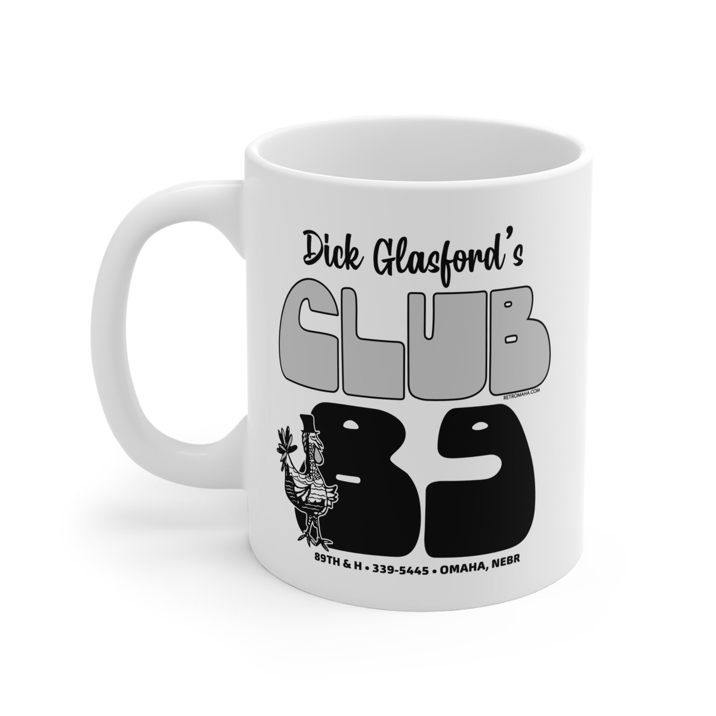 DICK GLASFORD'S CLUB 89 Mug 11oz