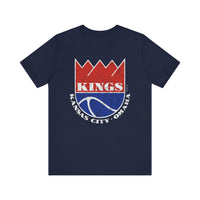 KC/OMAHA KINGS (Distressed Design) Short Sleeve Tee