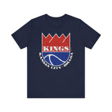 KC/OMAHA KINGS (Distressed Design) Short Sleeve Tee