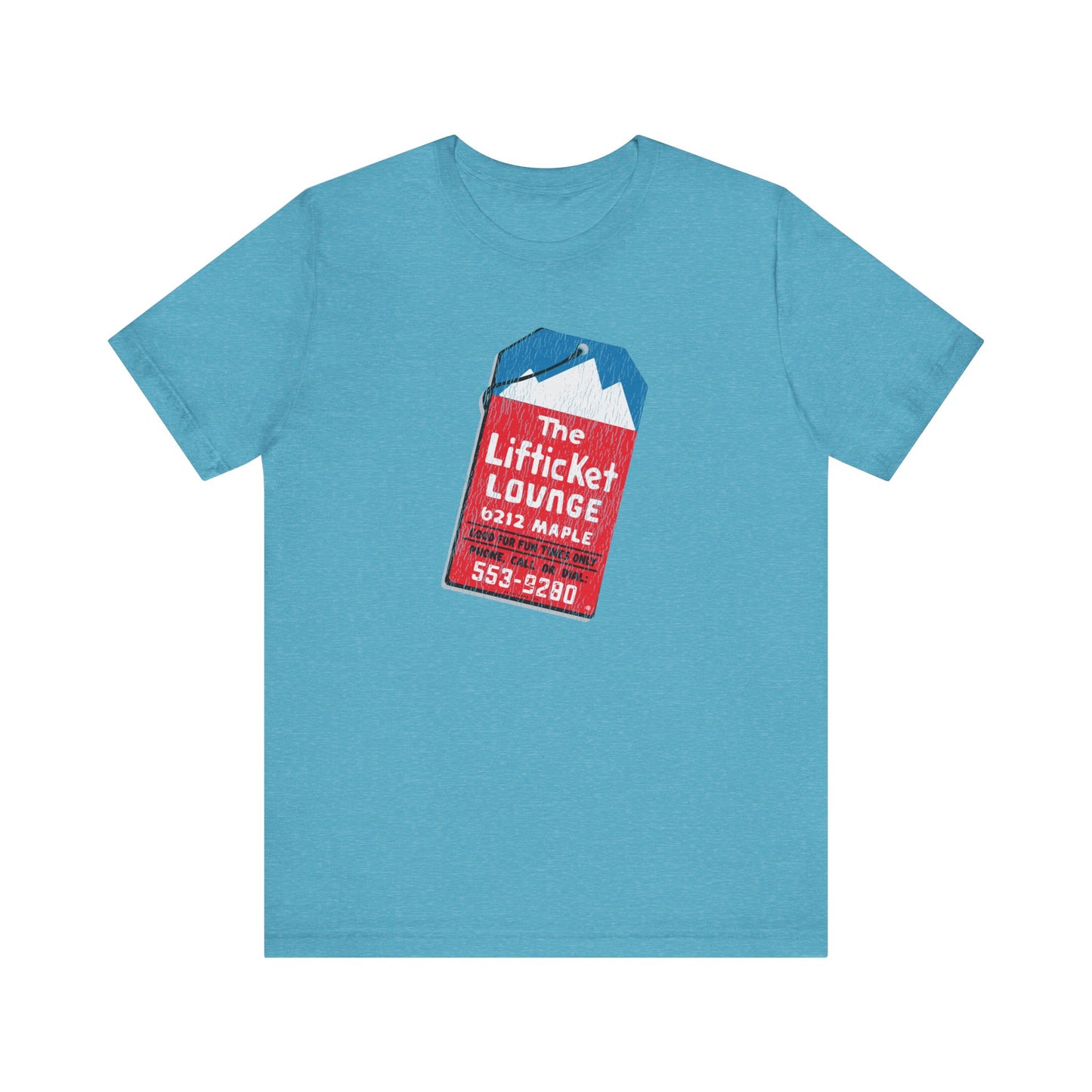 THE LIFTTICKET LOUNGE Short Sleeve Tee