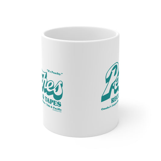 PEACHES RECORDS & TAPES Mug 11oz