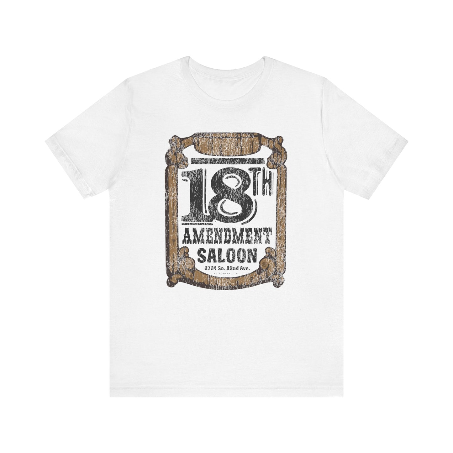 18TH AMENDMENT SALOON (2-color) Short Sleeve Tee