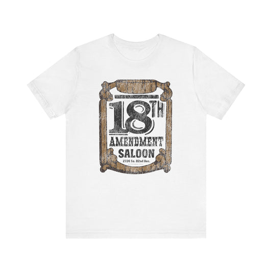 18TH AMENDMENT SALOON (2-color) Short Sleeve Tee