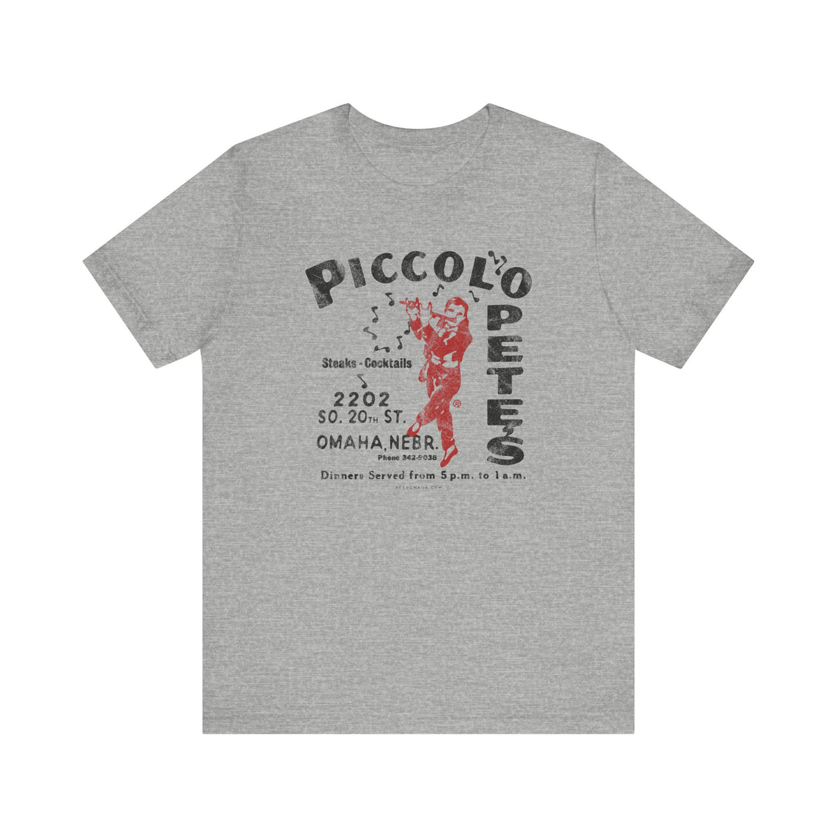 PICCOLO PETE'S Short Sleeve Tee