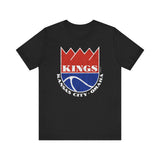 KC/OMAHA KINGS (Distressed Design) Short Sleeve Tee