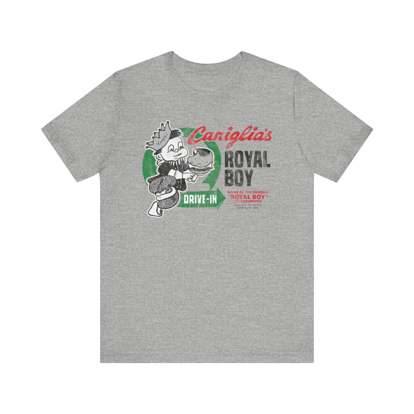 CANIGLIA'S ROYAL BOY Short Sleeve Tee
