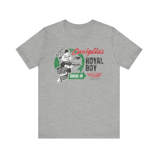 CANIGLIA'S ROYAL BOY Short Sleeve Tee