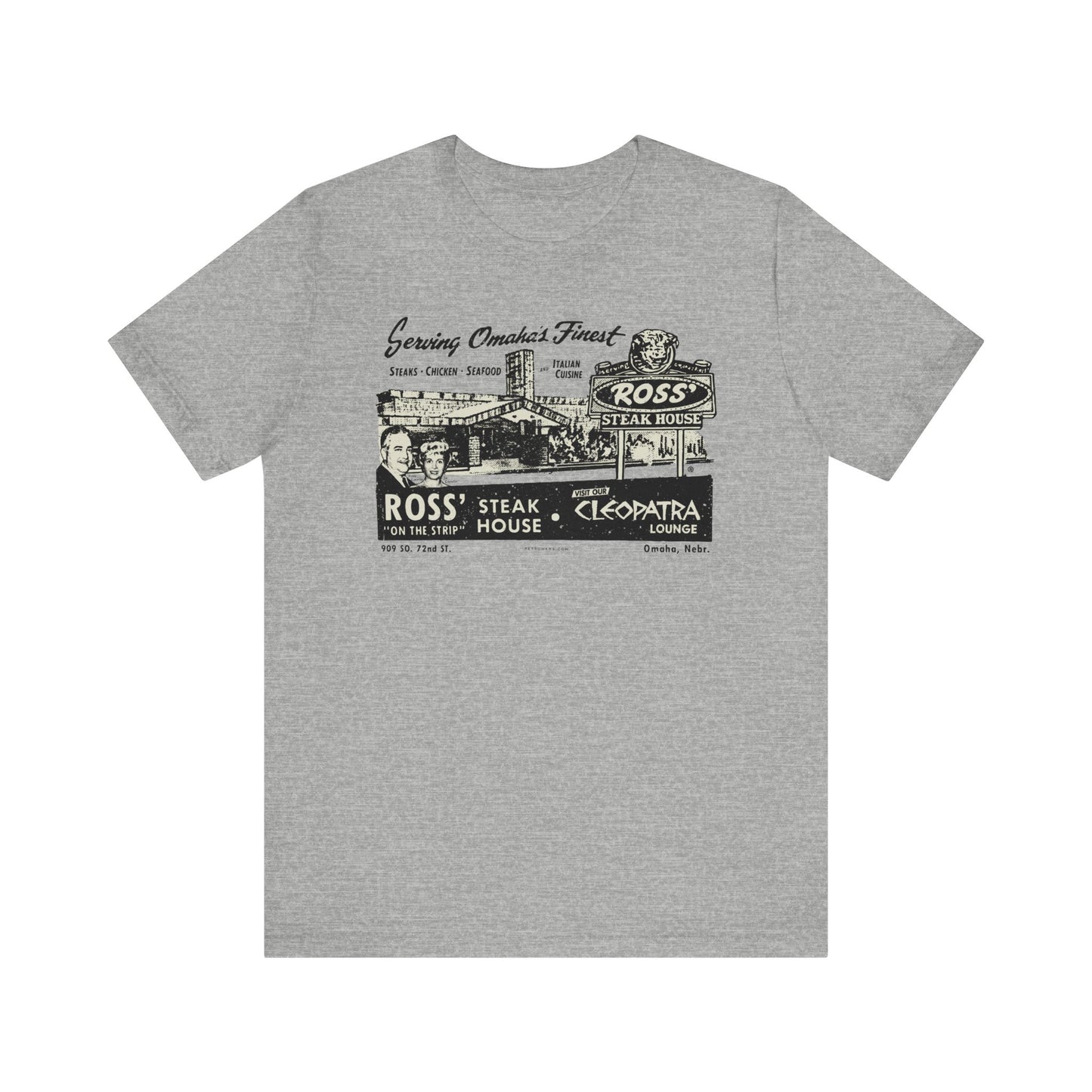 ROSS' STEAK HOUSE Short Sleeve Tee