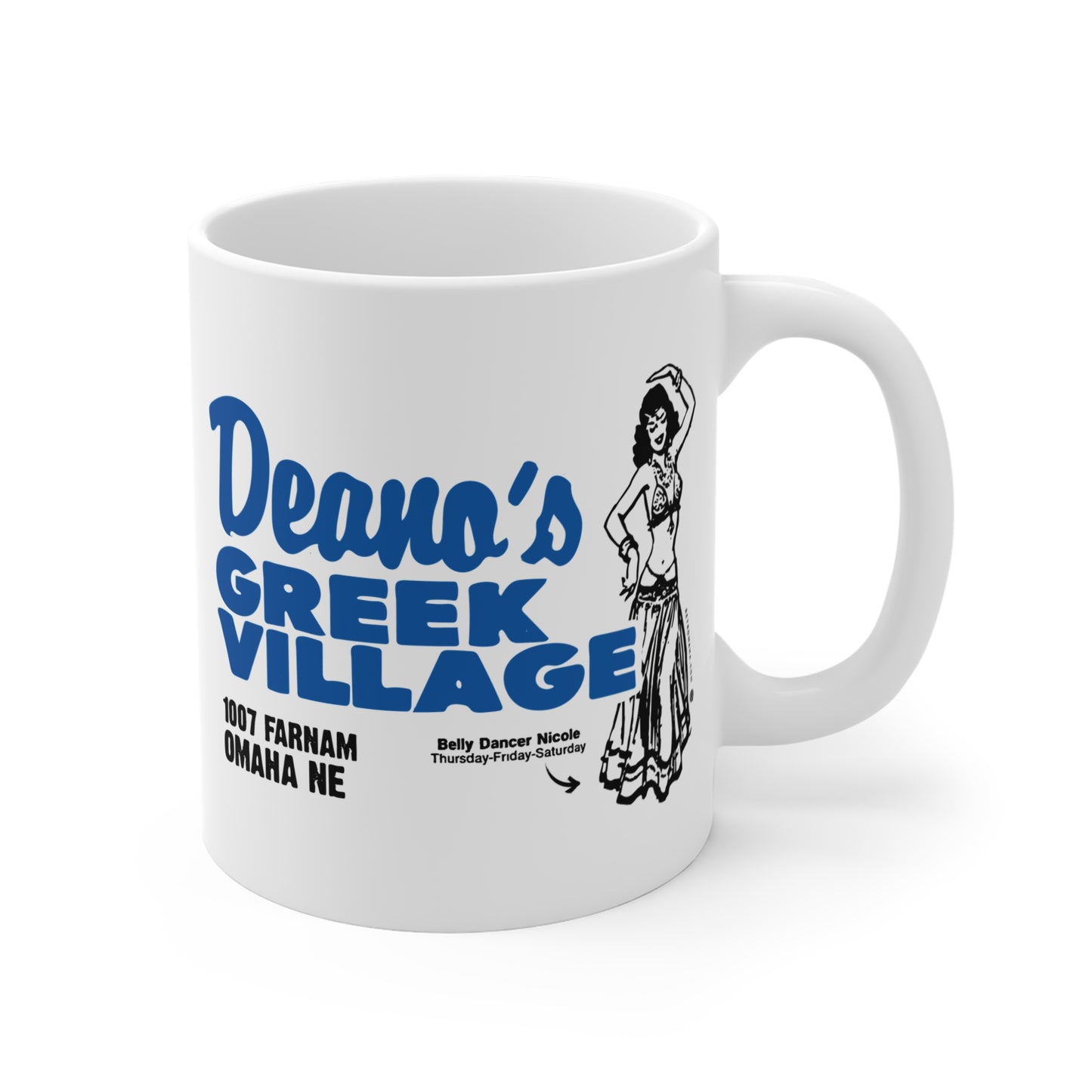 DEANO'S GREEK VILLAGE Mug 11oz
