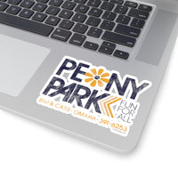 PEONY PARK LOGO Kiss-Cut Stickers