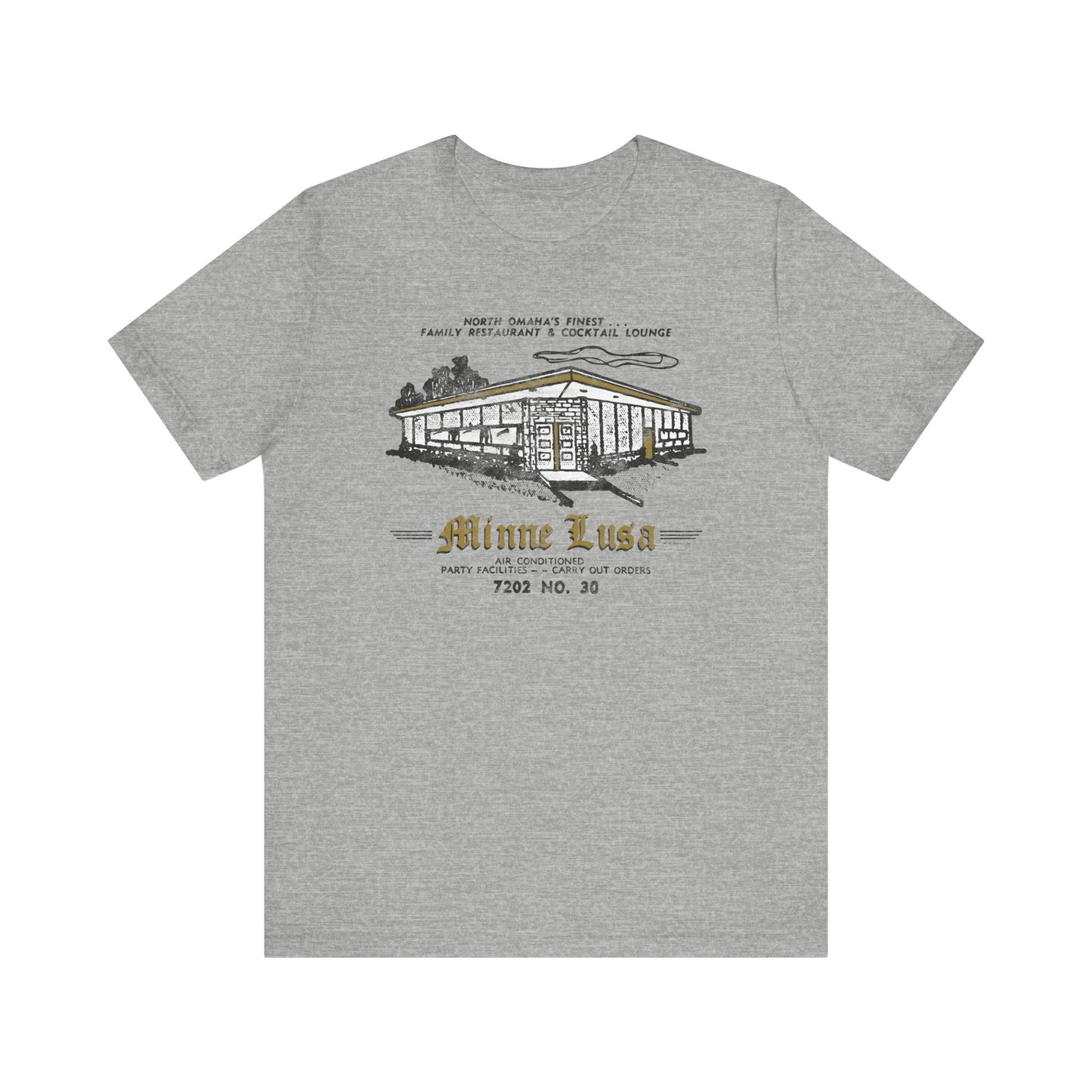 MINNE LUSA RESTAURANT/LOUNGE Short Sleeve Tee