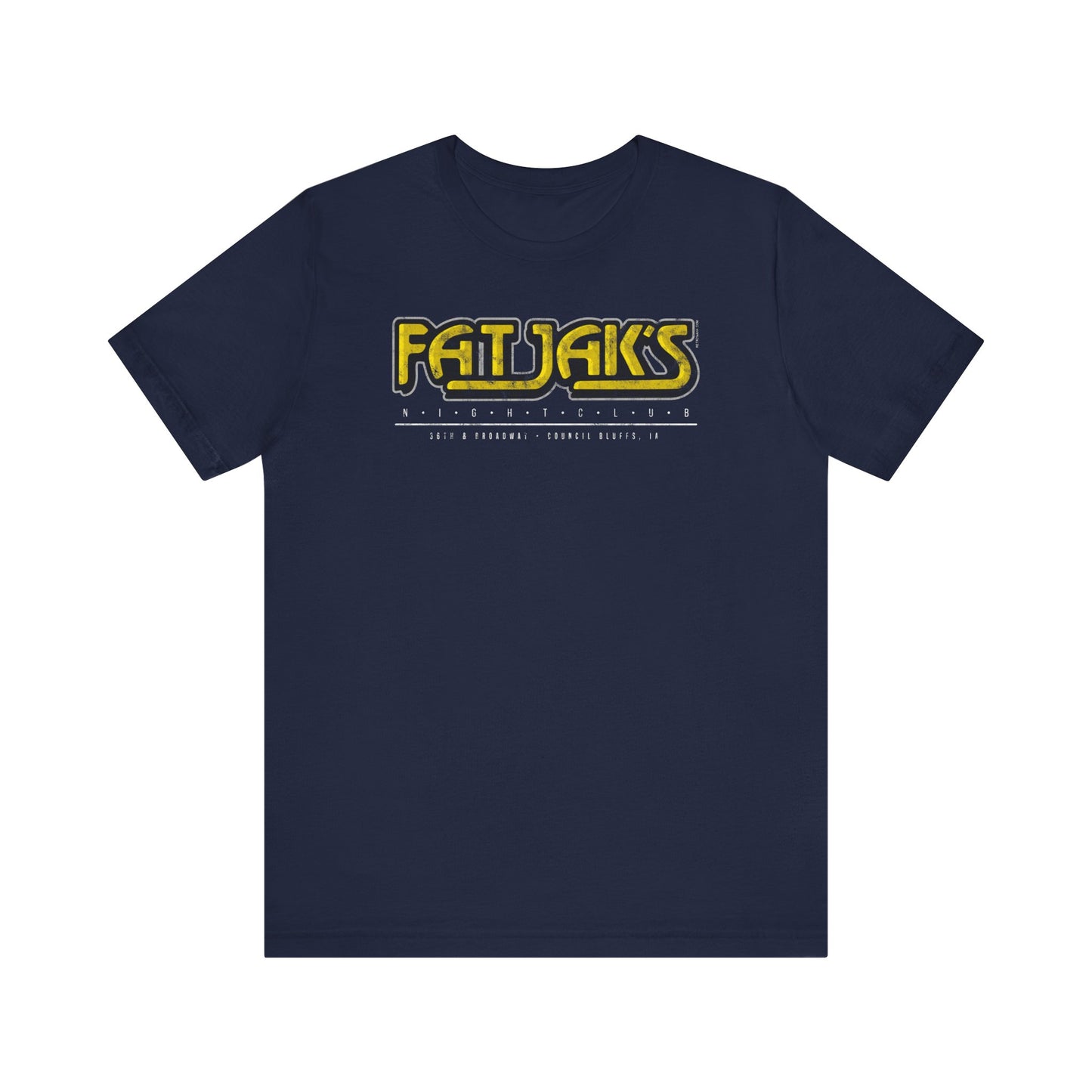 FATJAK'S NIGHT CLUB (CB) Unisex Jersey Short Sleeve Tee