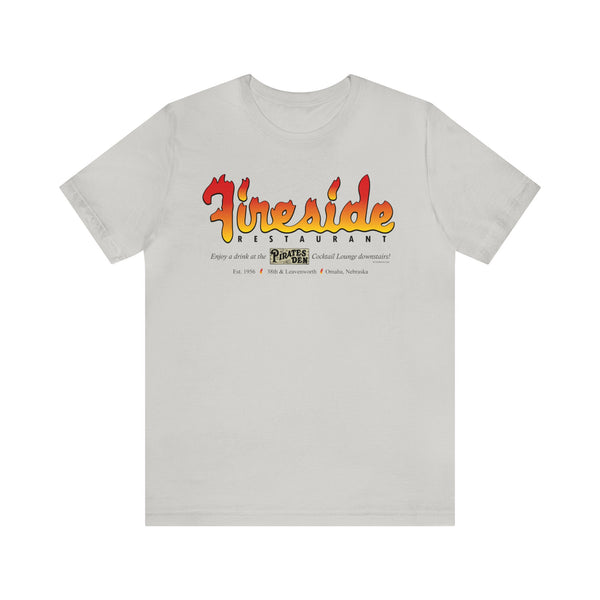 FIRESIDE RESTAURANT Unisex Jersey Short Sleeve Tee