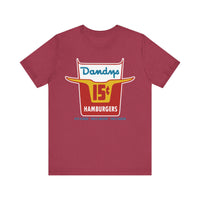 DANDY'S HAMBURGERS Short Sleeve Tee