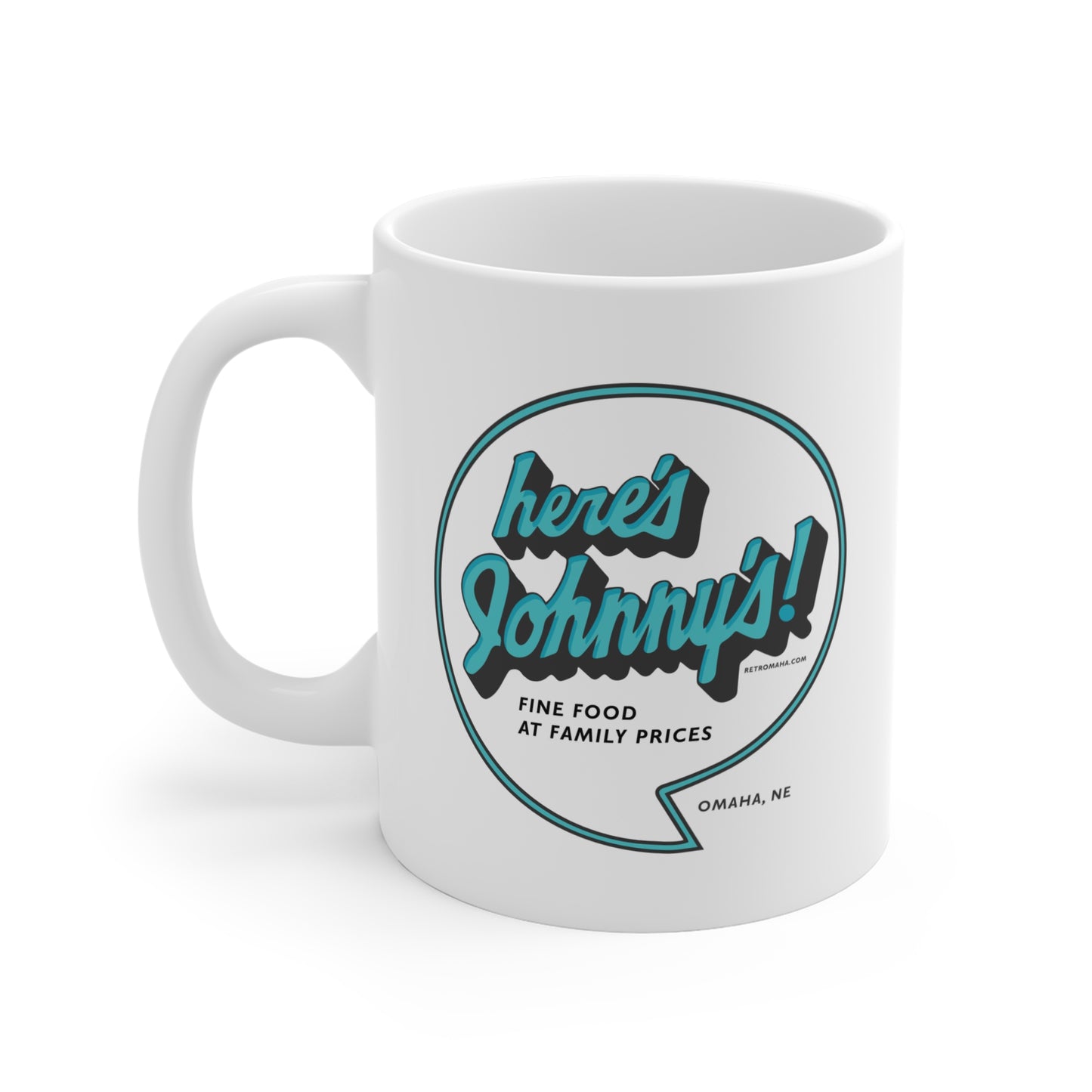 HERE'S JOHNNY'S RESTAURANT Mug 11oz
