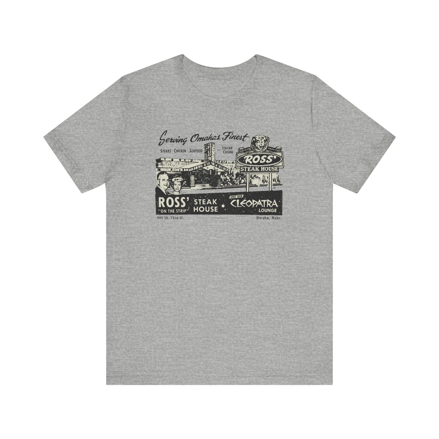 ROSS' STEAK HOUSE Short Sleeve Tee