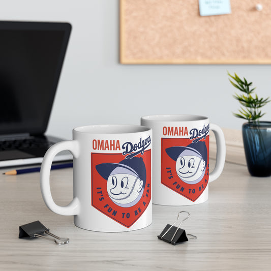 OMAHA DODGERS Mug 11oz