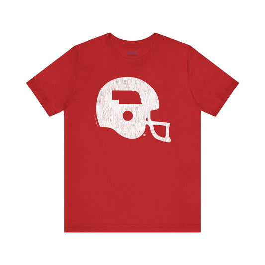 NEBRASKA HELMET Short Sleeve Tee