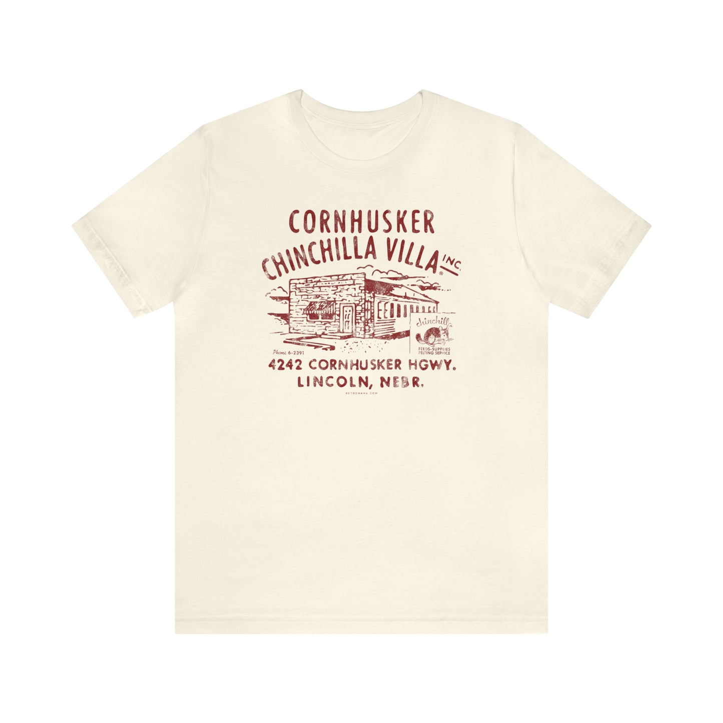 CORNHUSKER CHINCHILLA VILLA (Lincoln, NE) Short Sleeve Tee