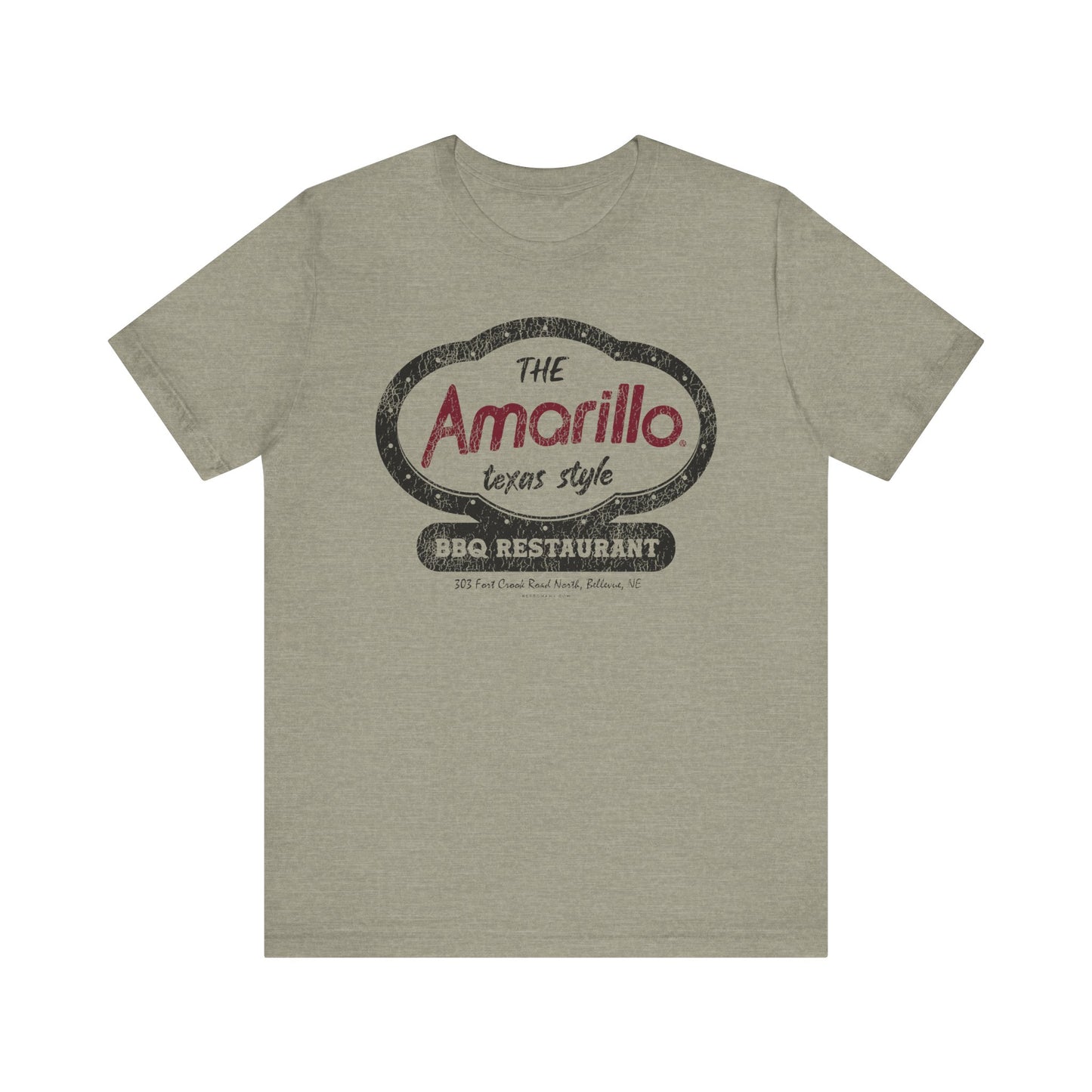 AMARILLO BBQ RESTAURANT (v2) Short Sleeve Tee
