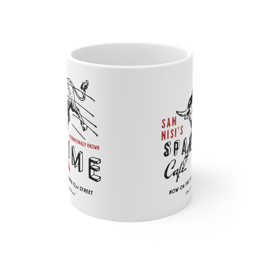 SPARETIME CAFÉ /RED CARPET LOUNGE Mug 11oz