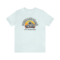 NEBRASKAland VINTAGE TOURISM SLOGAN Short Sleeve Tee