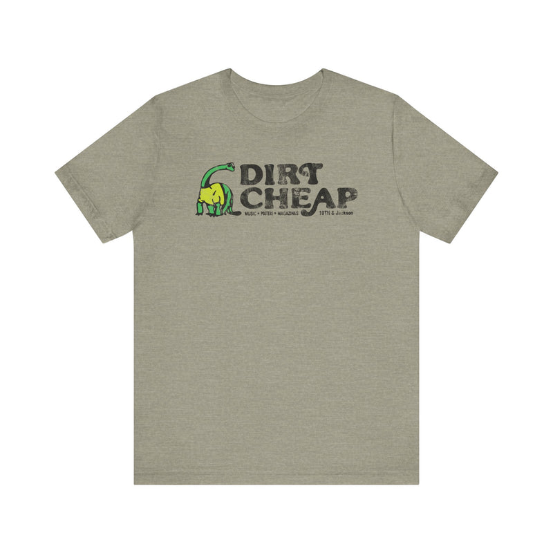 DIRT CHEAP RECORDS & TAPES Short Sleeve Tee