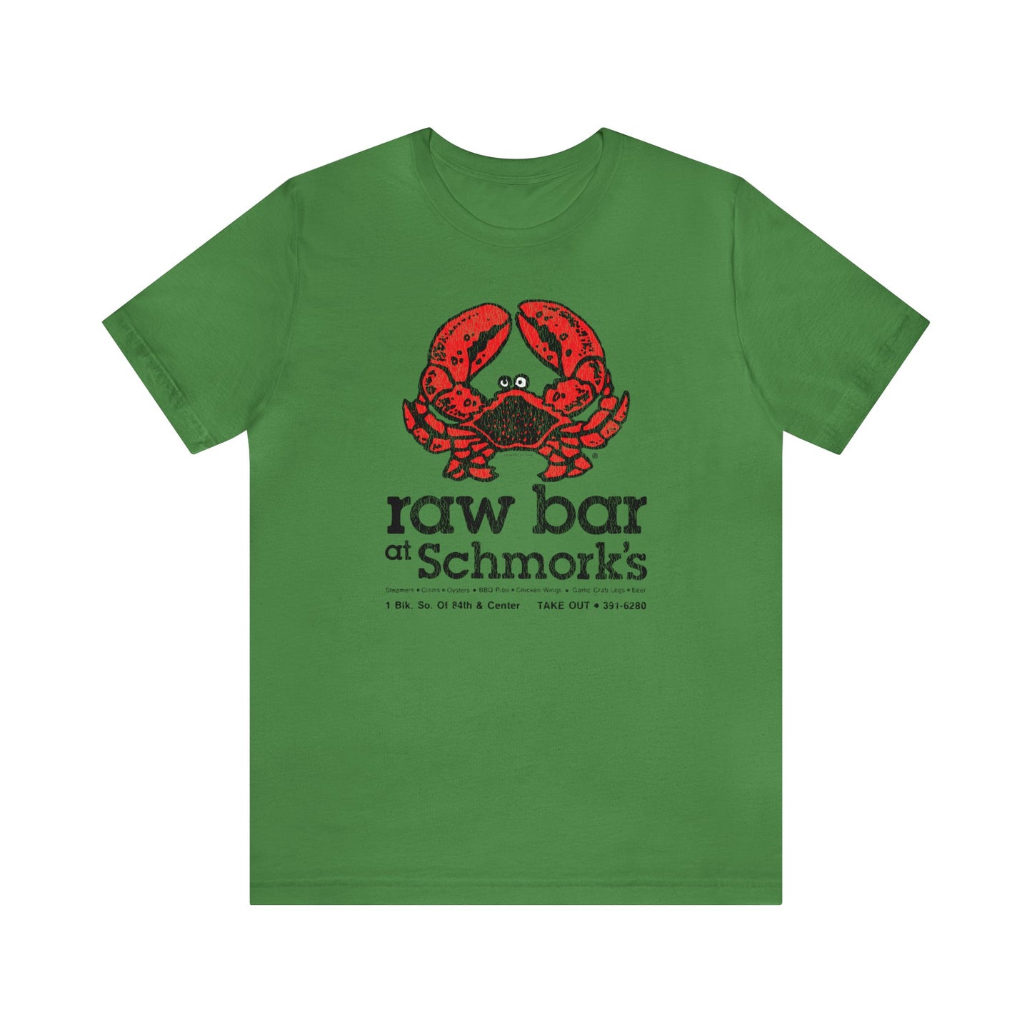 RAW BAR AT SCHMORK'S Short Sleeve Tee