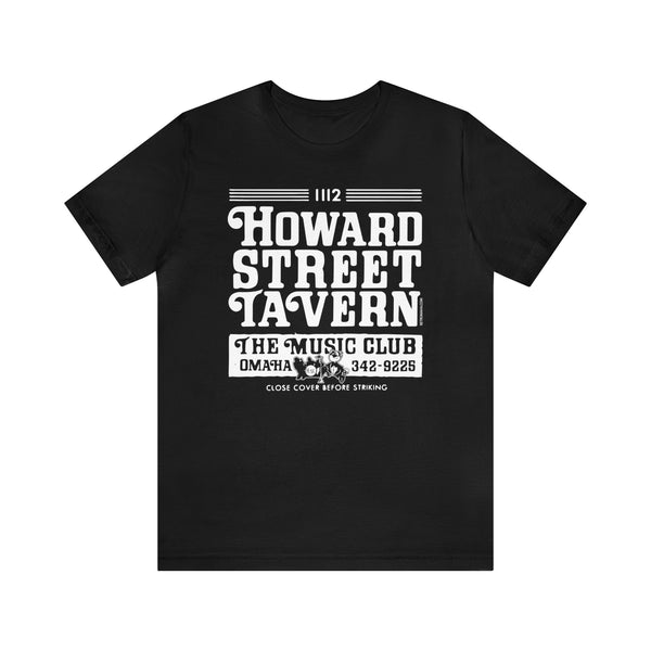 HOWARD STREET TAVERN (matchbook) Short Sleeve Tee