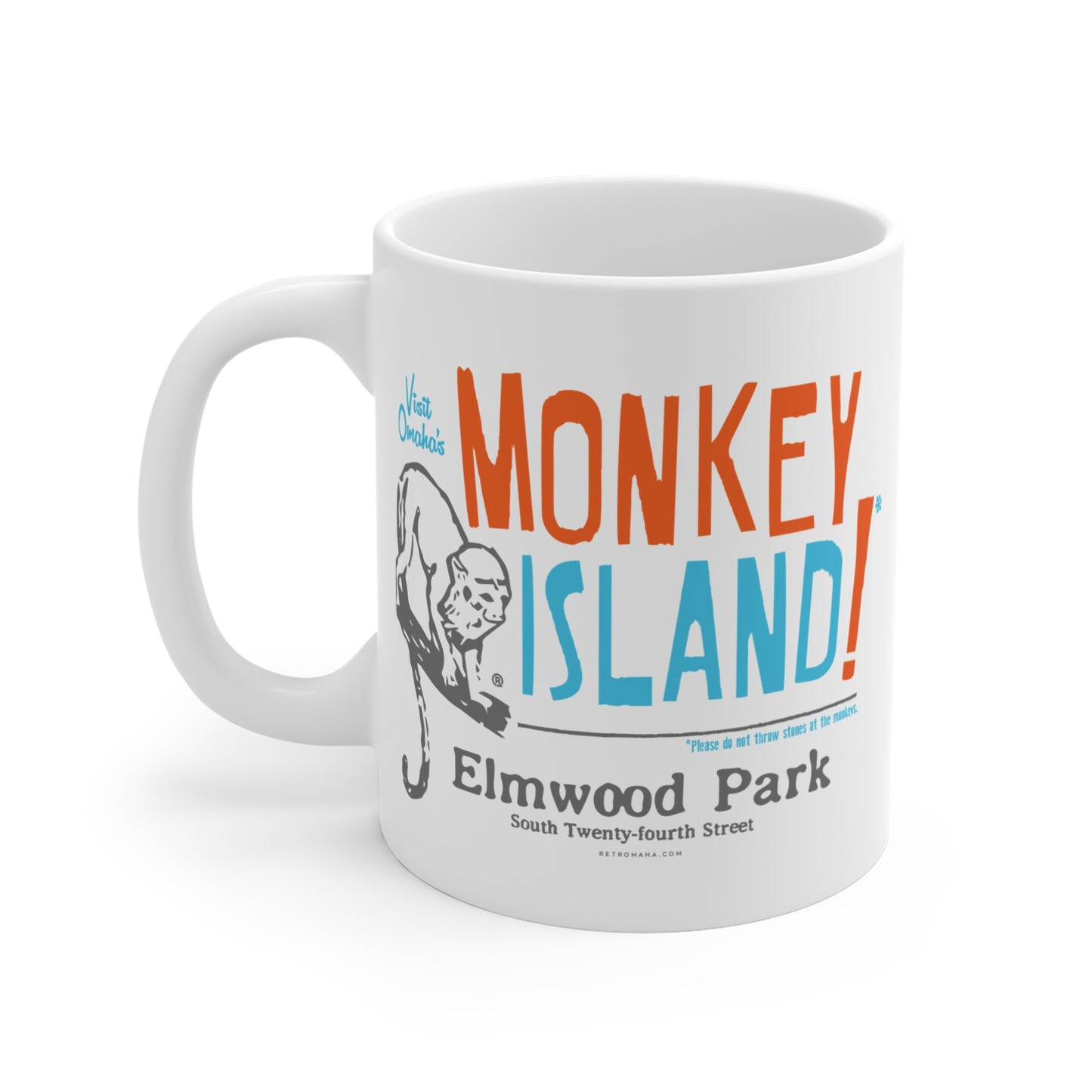 MONKEY ISLAND (ELMWOOD PARK) Mug 11oz
