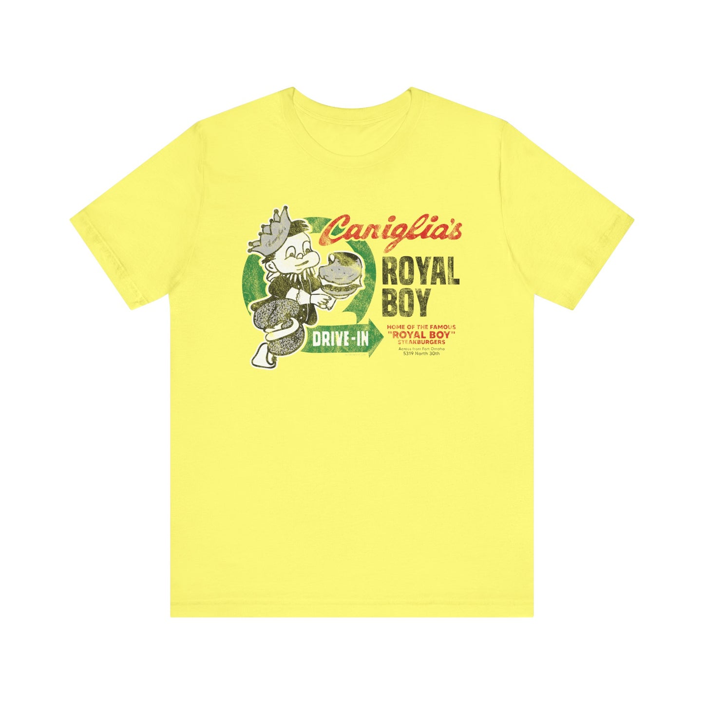 CANIGLIA'S ROYAL BOY Short Sleeve Tee