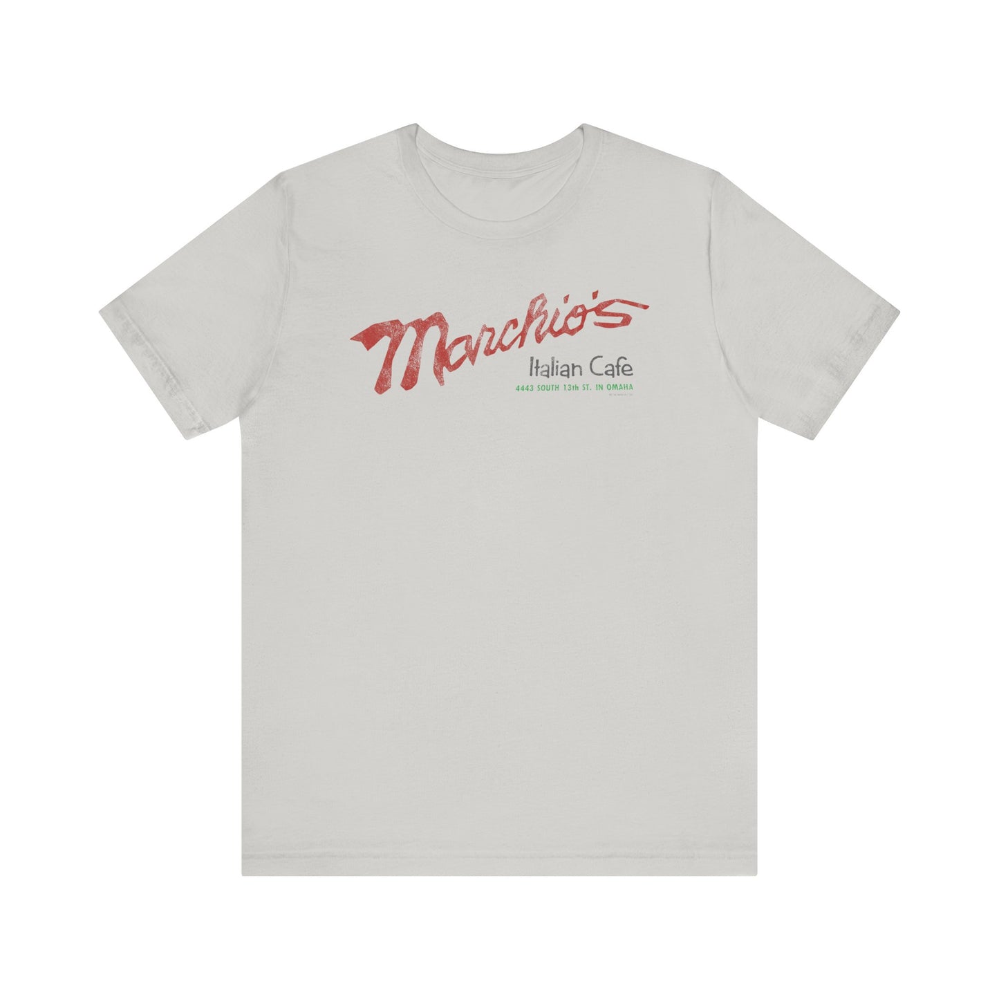 MARCHIO'S ITALIAN CAFE Logotype Short Sleeve Tee