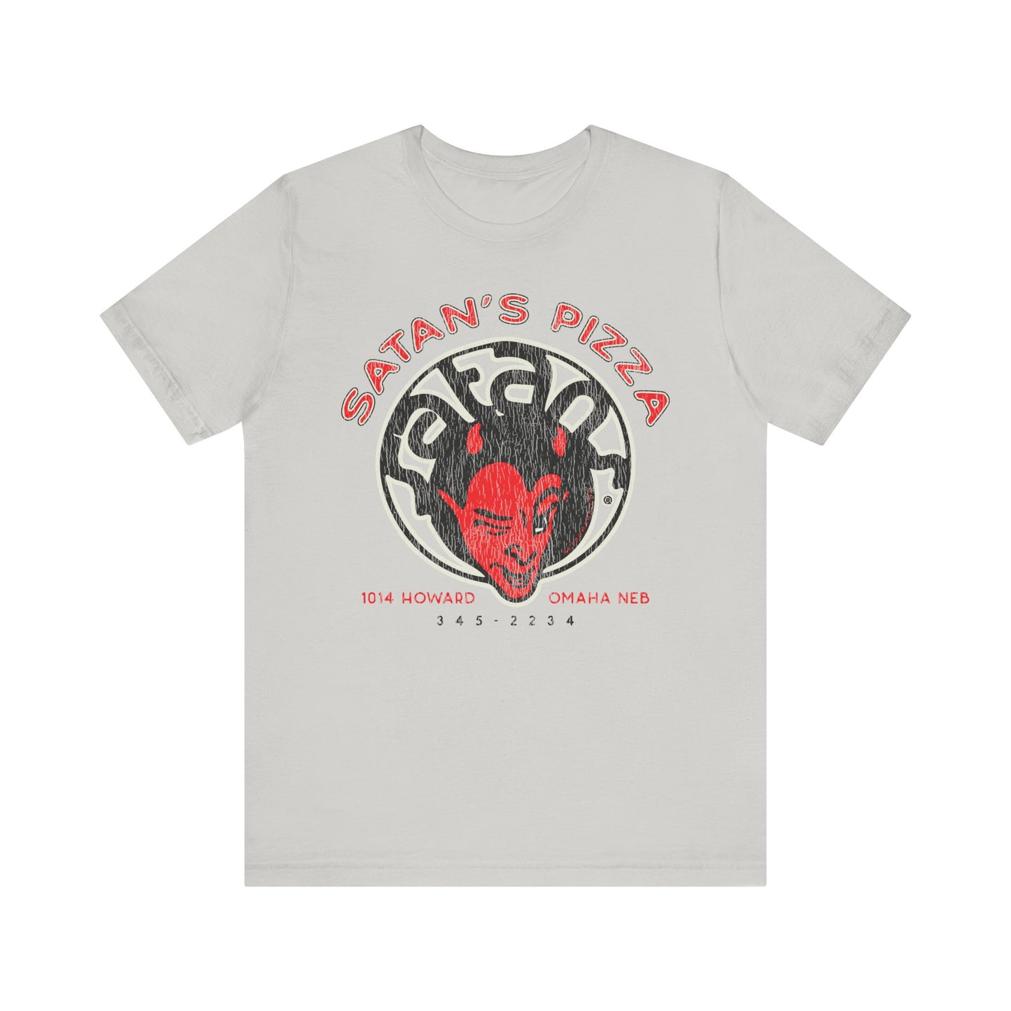SATAN'S PIZZA Short Sleeve Tee