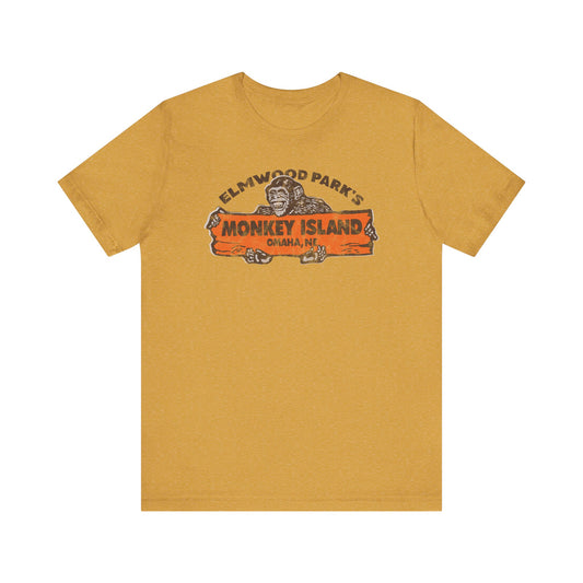ELMWOOD PARK'S MONKEY ISLAND Short Sleeve Tee