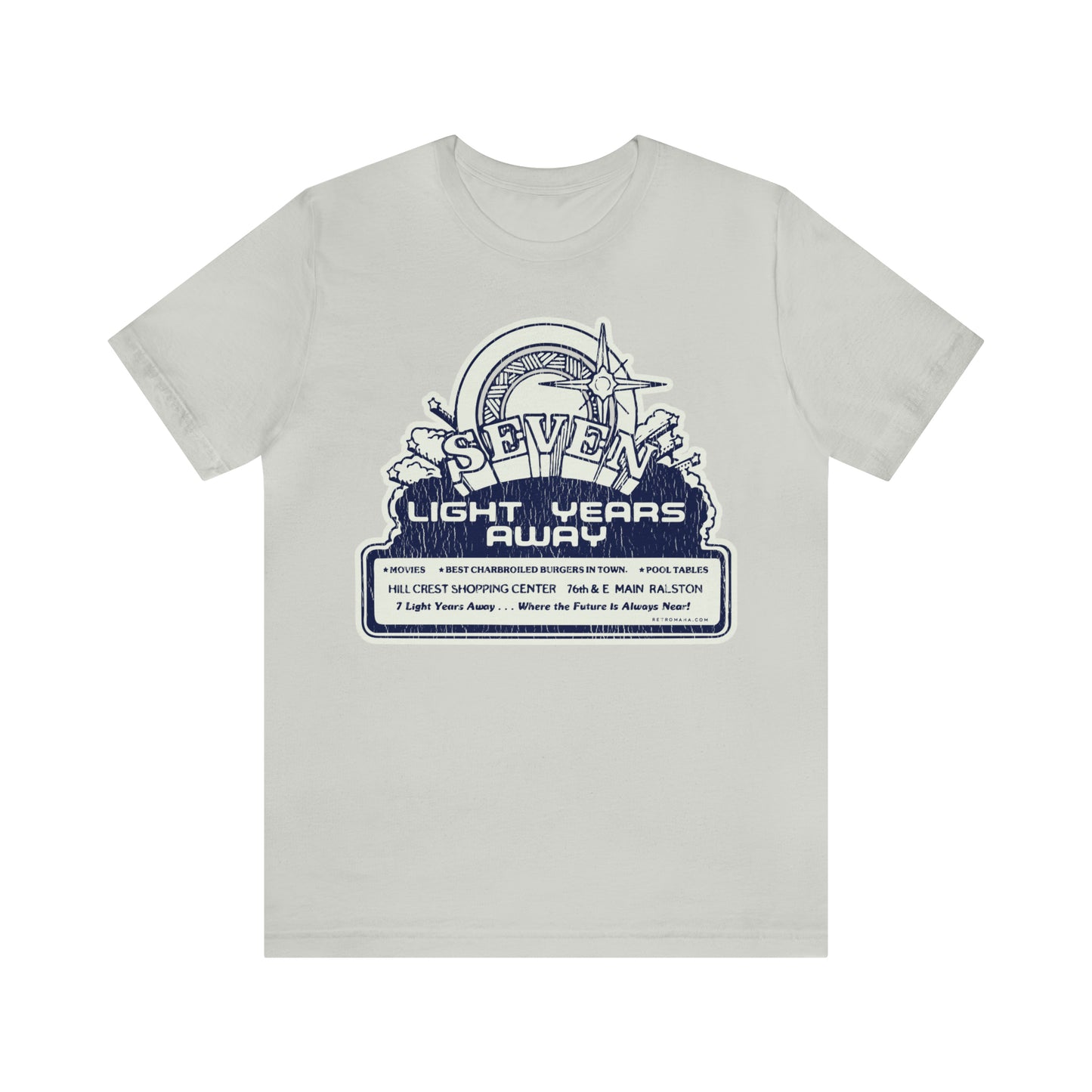SEVEN LIGHT YEARS AWAY TEEN CLUB Short Sleeve Tee