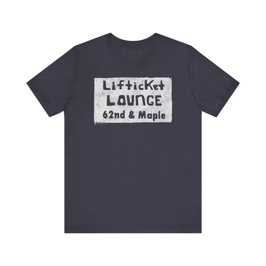 LIFTICKET LOUNGE - v2 Short Sleeve Tee