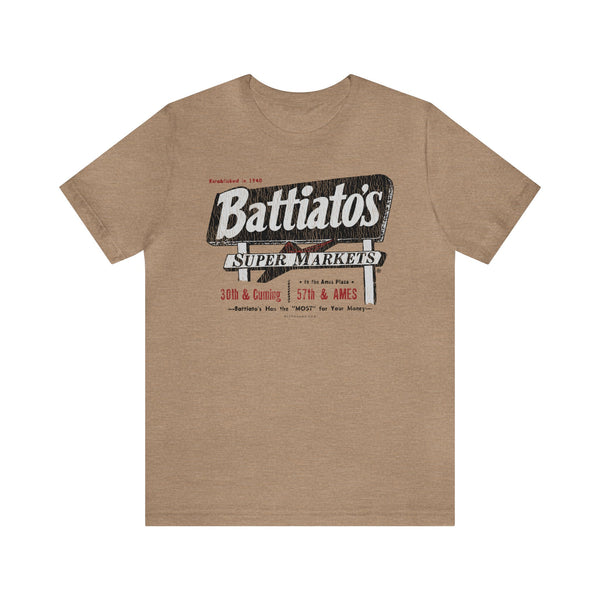 BATTIATO'S SUPER MARKETS Sleeve Tee