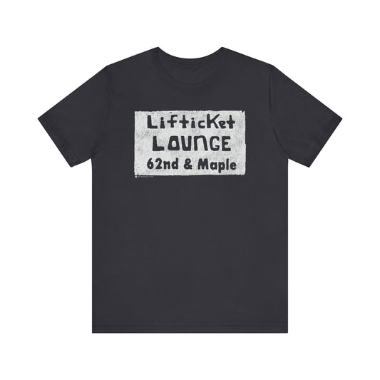 LIFTICKET LOUNGE - v2 Short Sleeve Tee