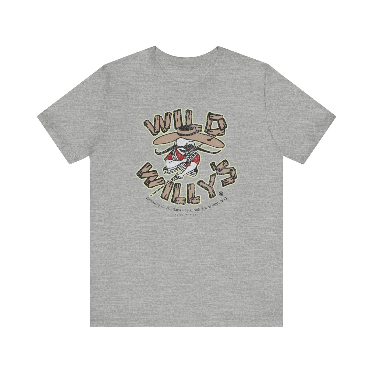 WILD WILLY'S SALOON Short Sleeve Tee