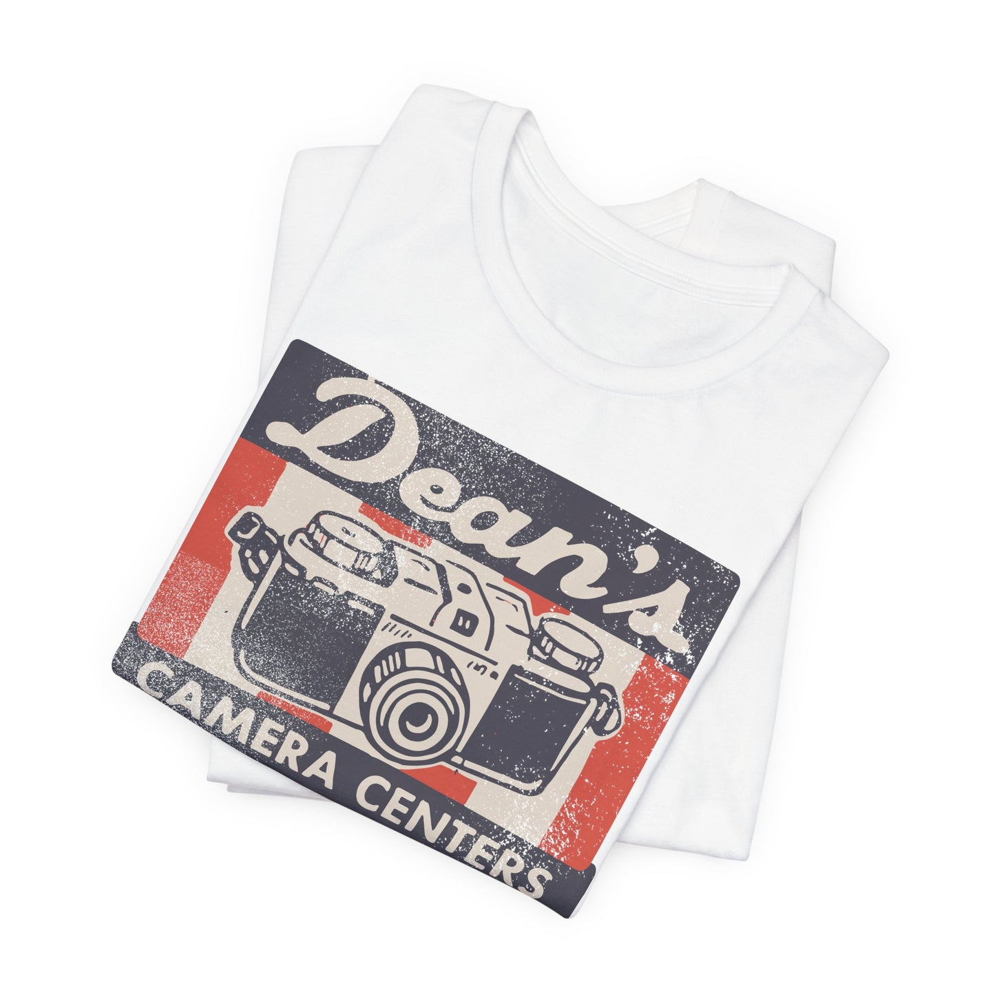 DEAN'S CAMERA CENTER (matchbook) Short Sleeve Tee